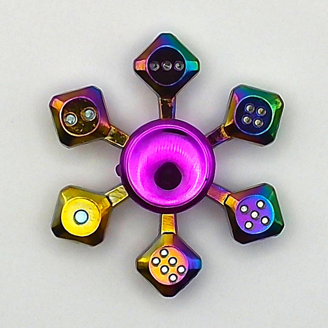 Oil Slick Alloy Spinners