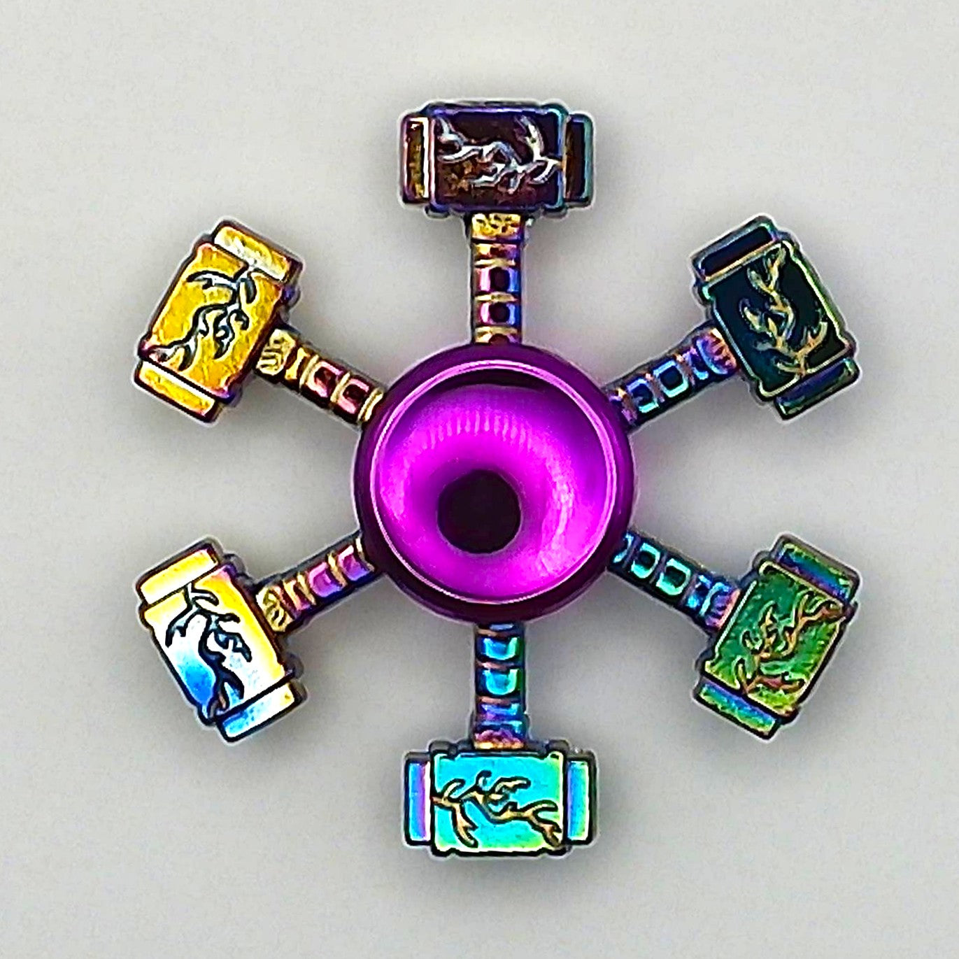 Oil Slick Alloy Spinners