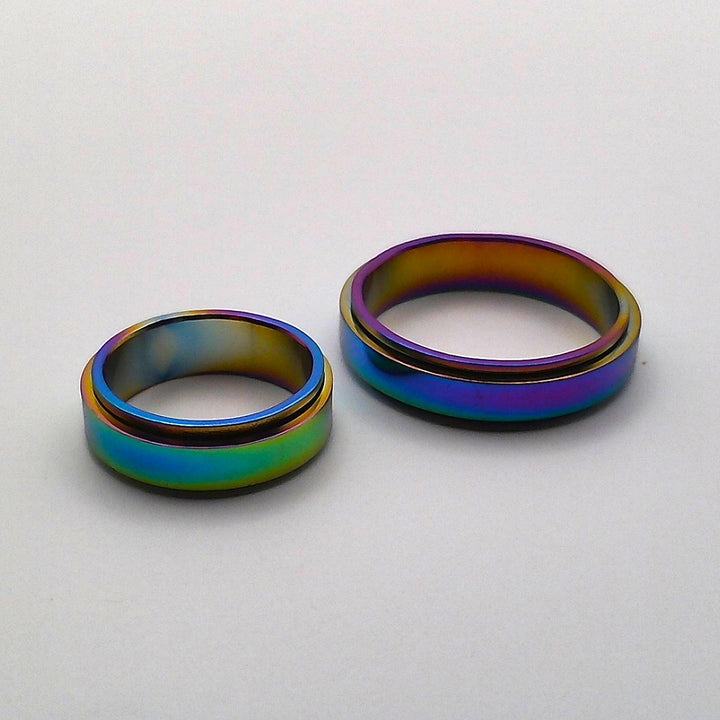 Rainbow Spin Ring – product view 2