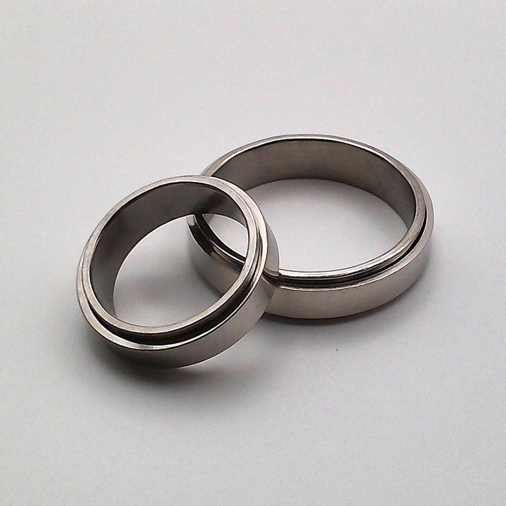 Silver Spin Ring