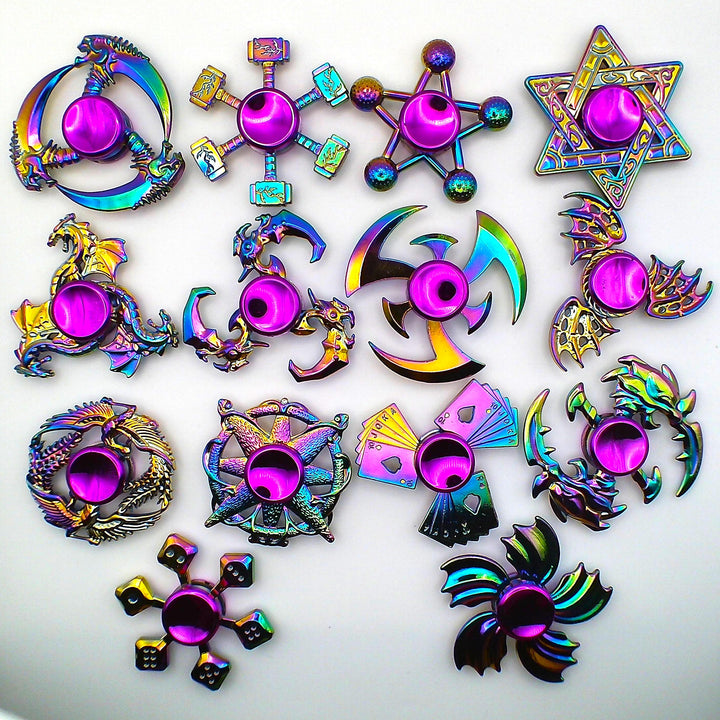 Oil Slick Alloy Spinners