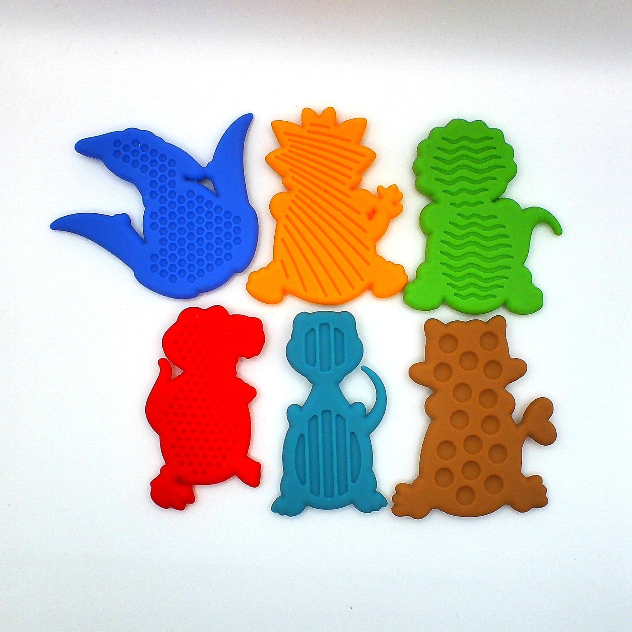 Dinosaur Worry Stones - Set of 6 - SK16898102