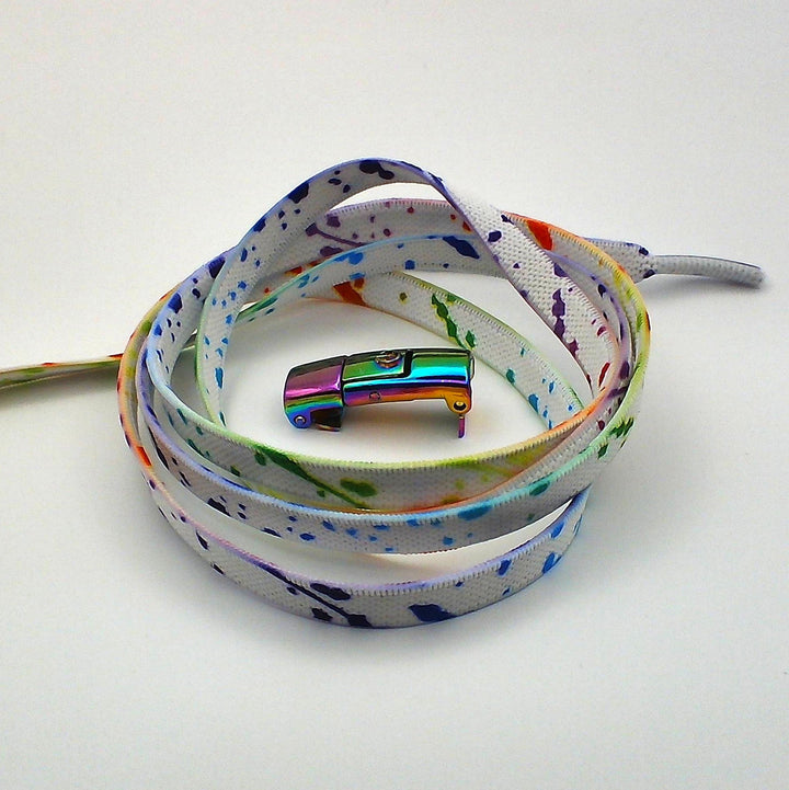 Easy Clip Shoe Laces - Splodge - SK73567088