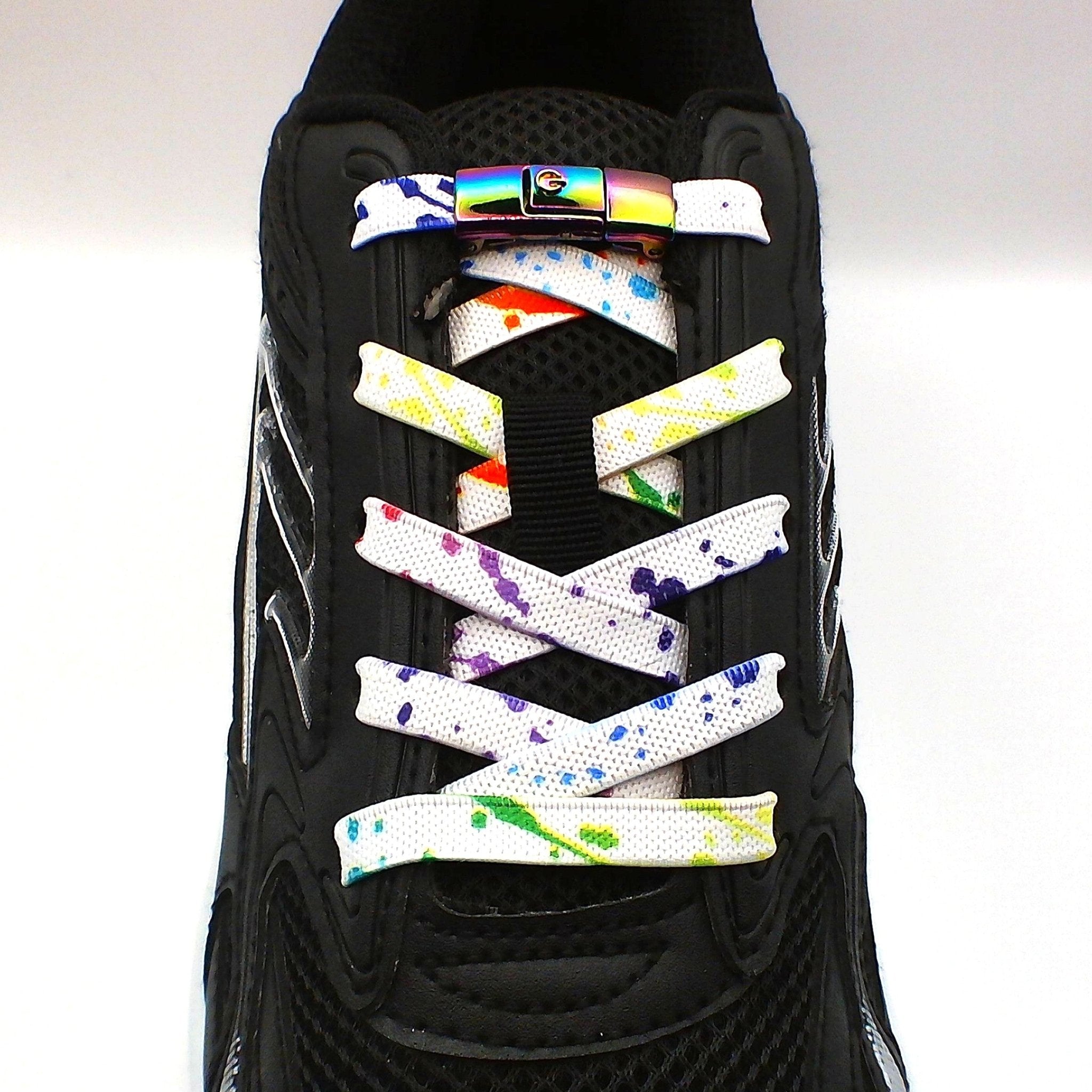 Easy Clip Shoe Laces - Splodge - SK73567088