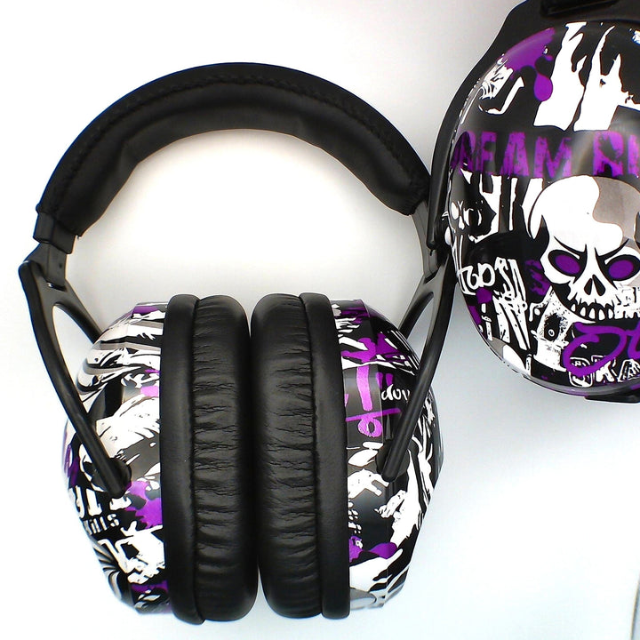 Patterned Noise Reducing Headphones - Halloween - SK59806236