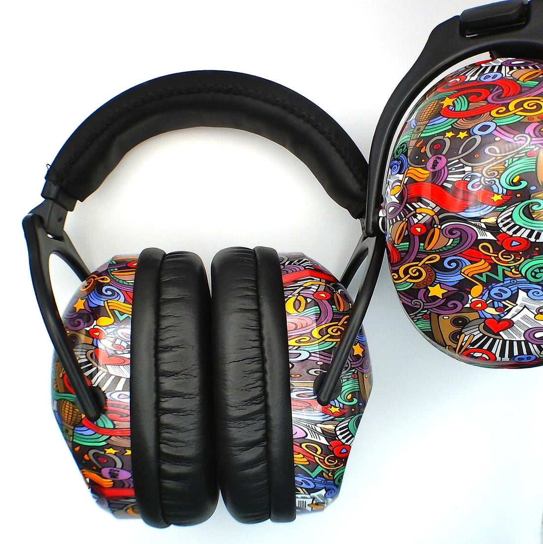 Patterned Noise Reducing Headphones - Music - SK75043638