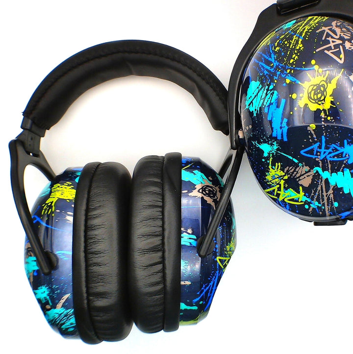 Patterned Noise Reducing Headphones - Rap - SK58013680