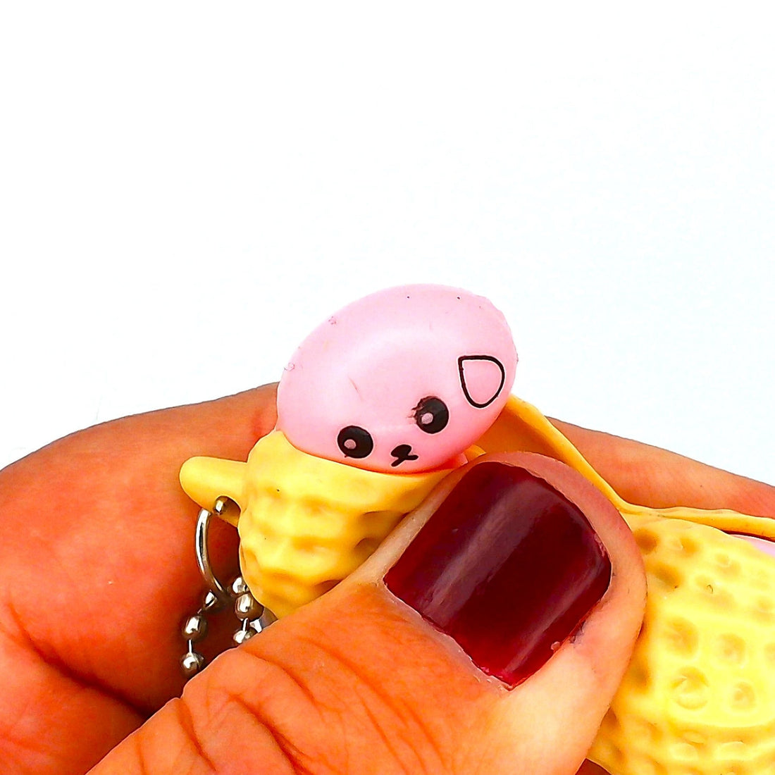 Peapod or Peanut Fidget Keyring - SK42522301