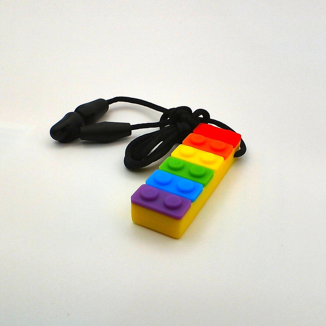 Rainbow Brick Chew Necklace - SK38932277