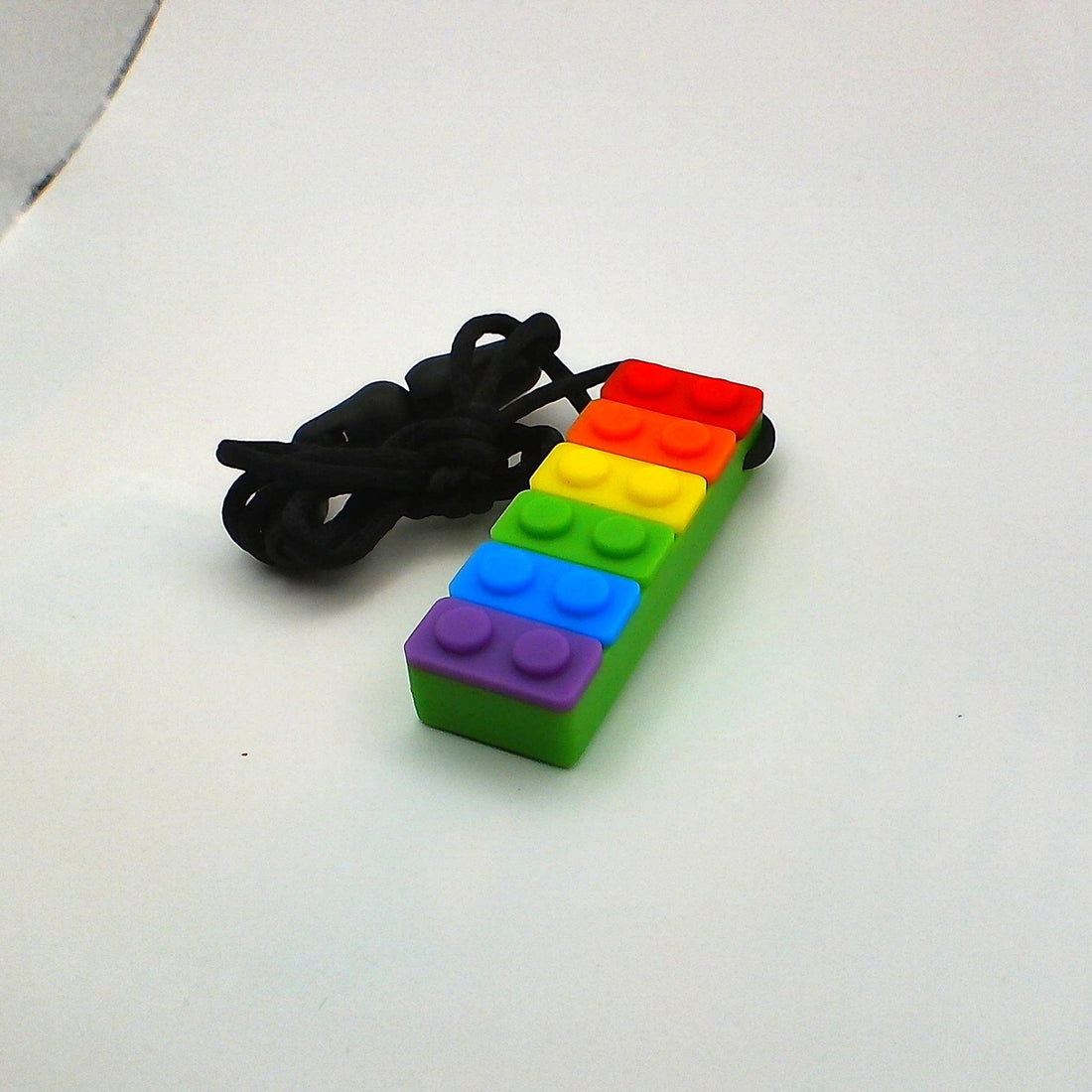 Rainbow Brick Chew Necklace - SK75186022
