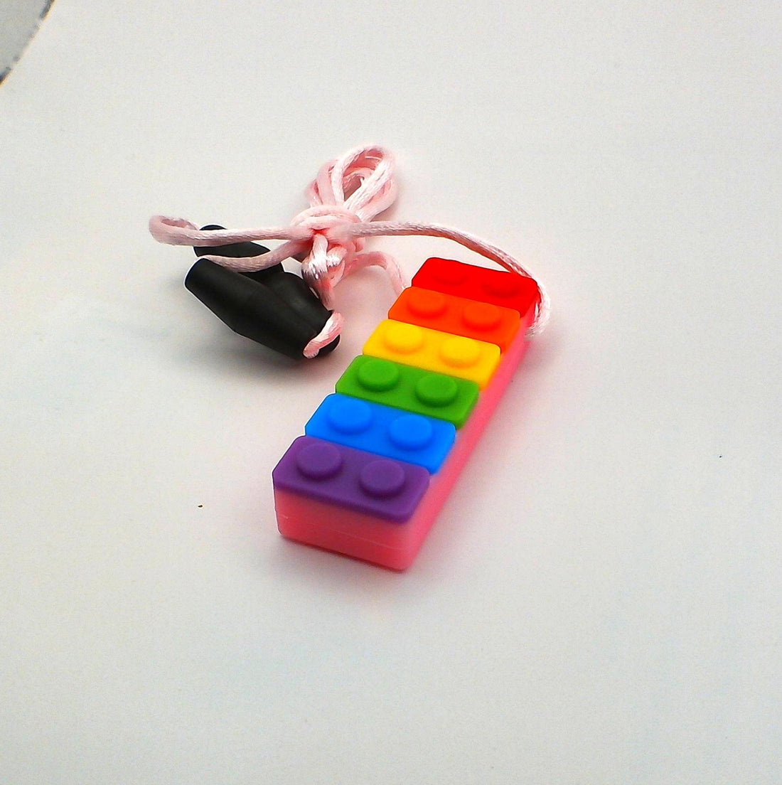 Rainbow Brick Chew Necklace - SK75186022