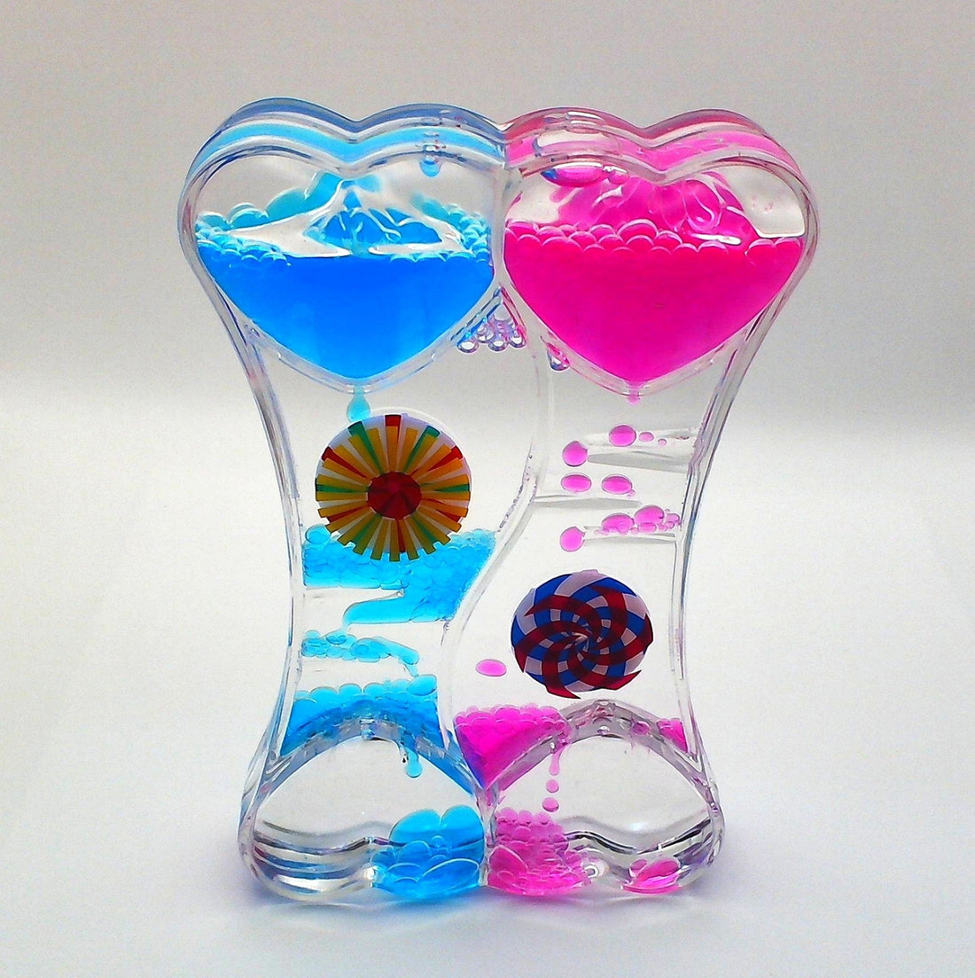 Two Colour Spinner Liquid Hourglass - SK91989991