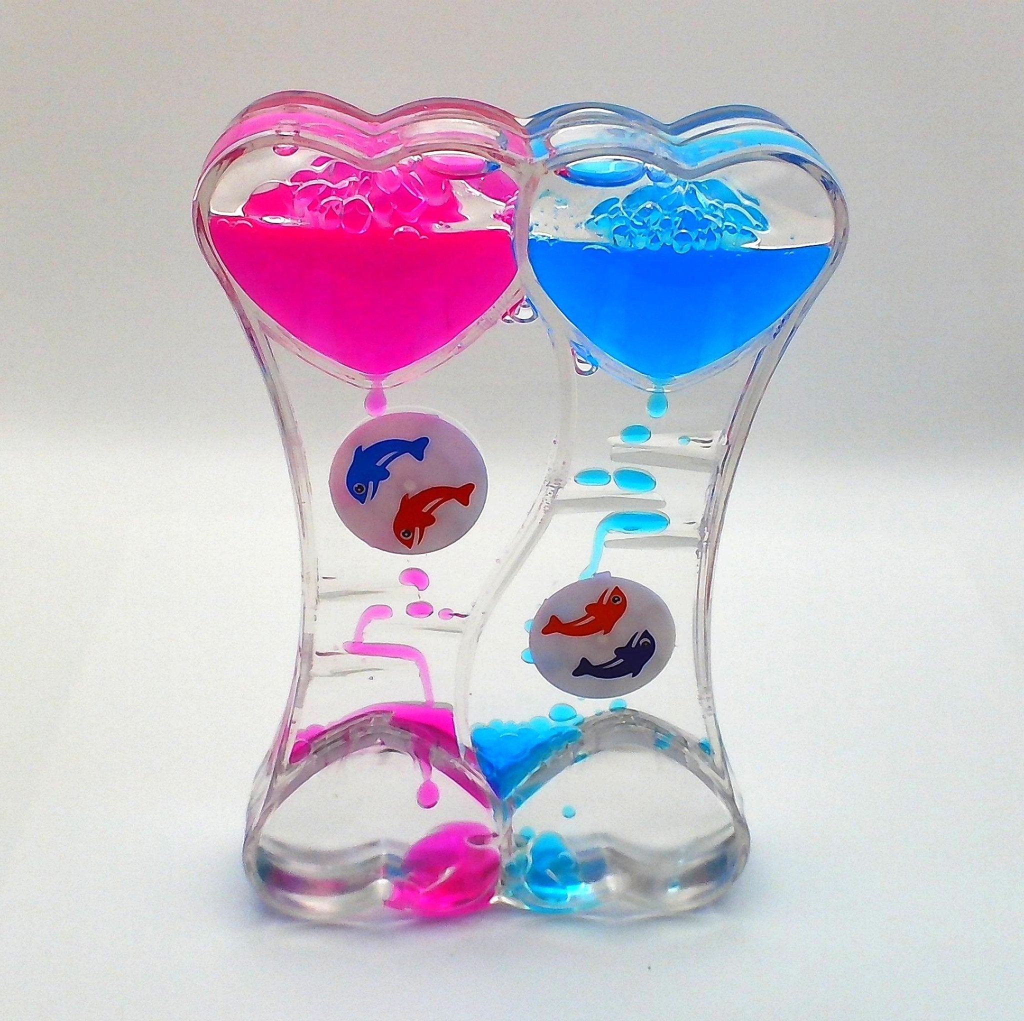 Two Colour Spinner Liquid Hourglass - SK91671096